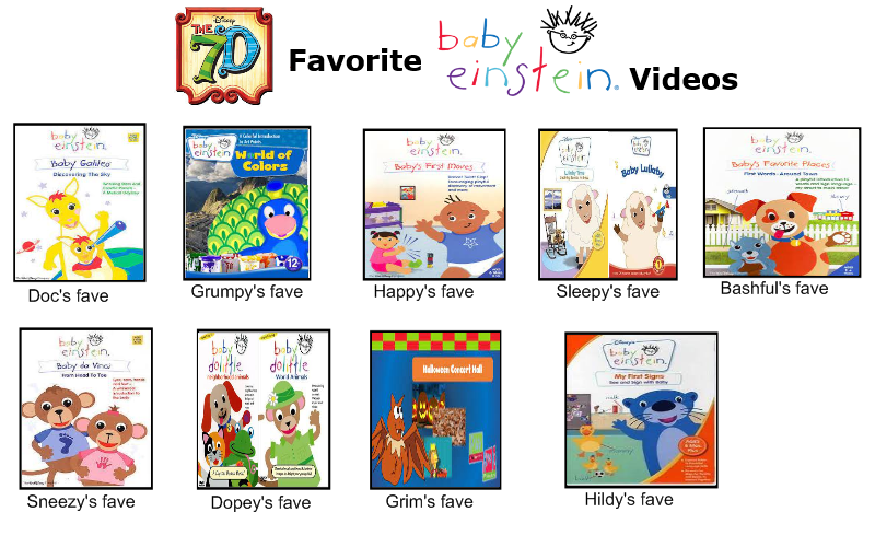 The 7D Characters Favorite Baby Einstein Videos By Ehrisbrudt On DeviantArt The 7d characters favorite baby einstein videos by ehrisbrudt on deviantart
