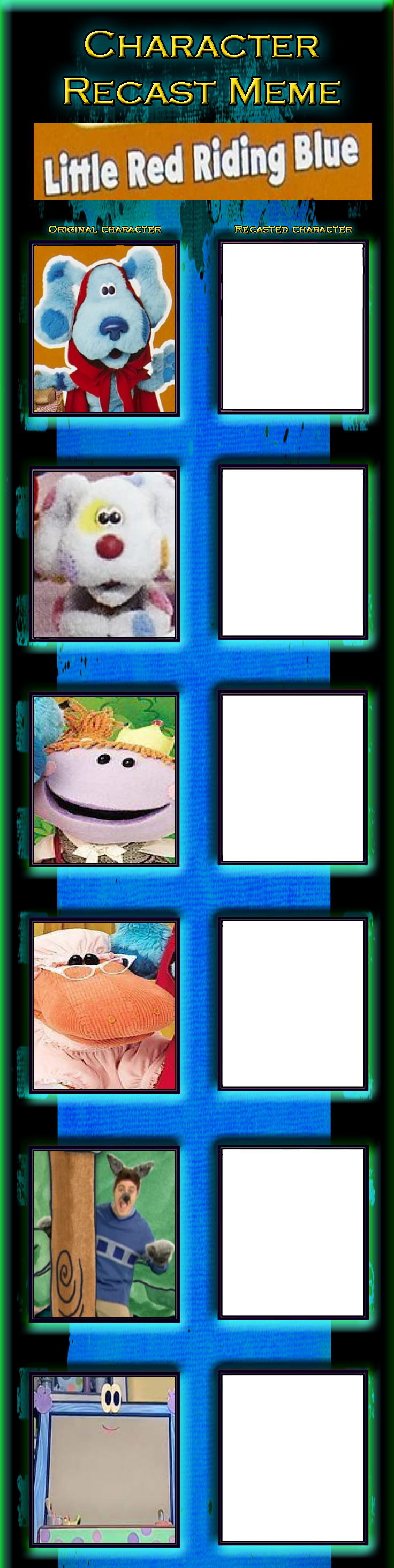 Little Red Riding Blue Little Red Riding Blue