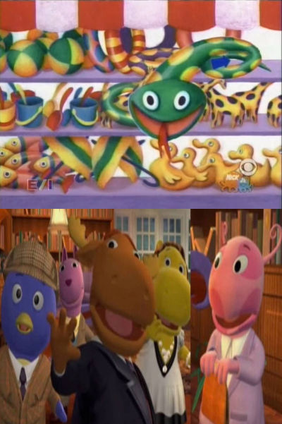 Backyardigans Anti The Backyardigans get scared of the Green Snake by ehrisbrudt on DeviantArt