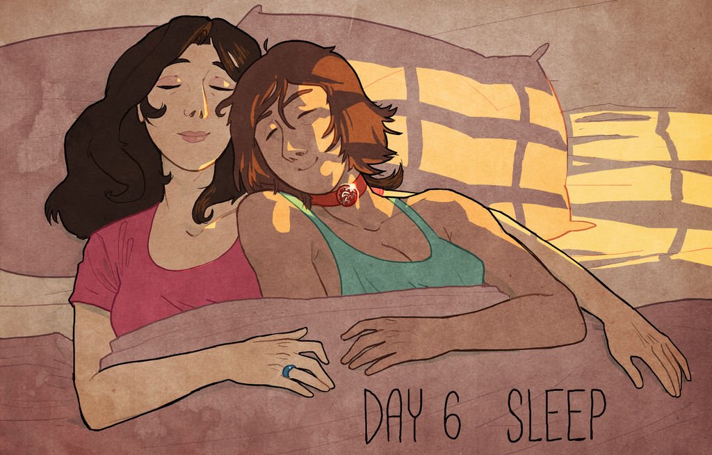 Korrasami Week 2017 - Day 6: Sleep