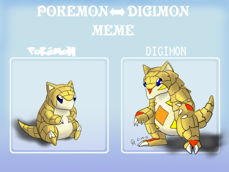 Digimon Sandshrew