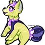 Comm - Nightleaf sticker for Whizavy (3/3)