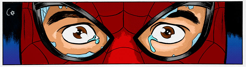 Crying Spooderman Spiderman crying by Cristian1430 on DeviantArt