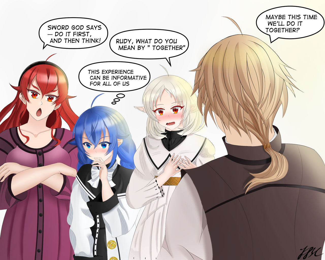 Mushoku tensei by Velon3138 on DeviantArt Mushoku tensei by Velon3138 on DeviantArt