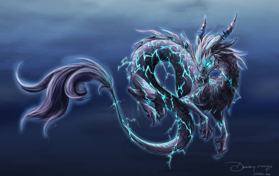 The Thundering Onyx Cloud Serpent