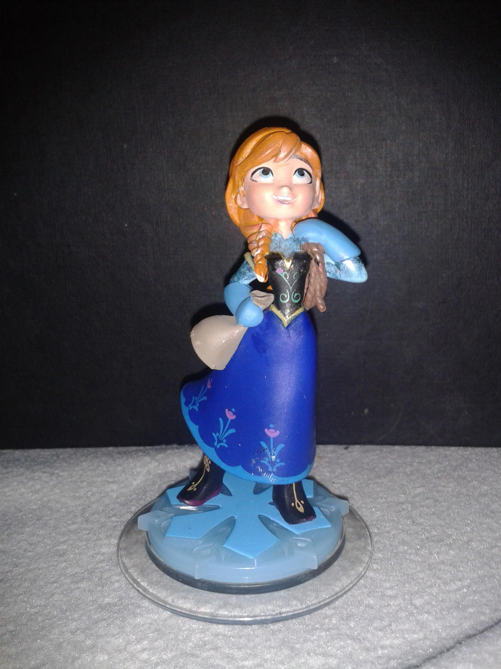 Disney Infinity, Anna Figurine, Custom Repaint