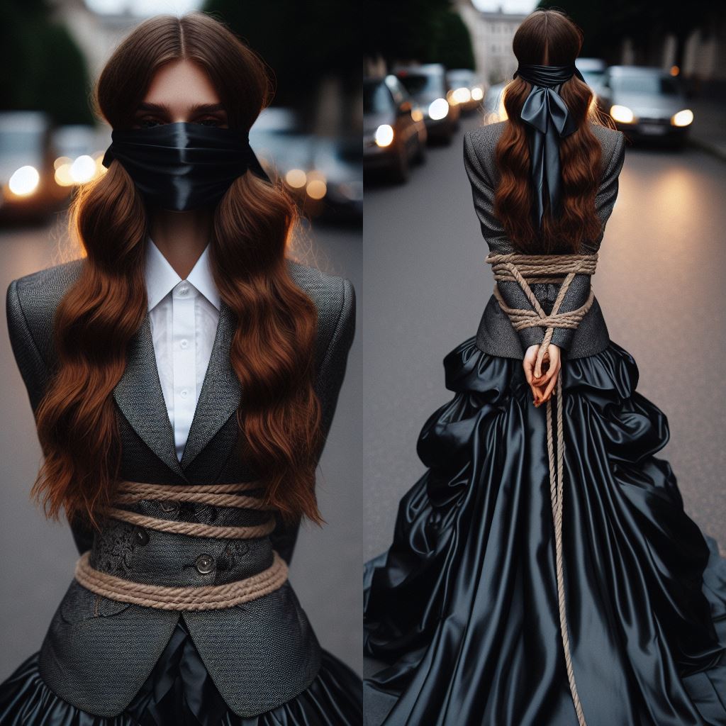Brianna Selfbondage Walk by WhatWhyHowWhen on DeviantArt