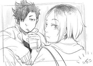 Kuroo and Kenma {Nekoma}