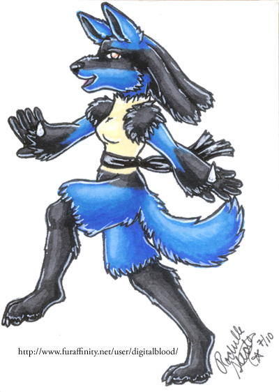 AC-Chibi- Female Lucario