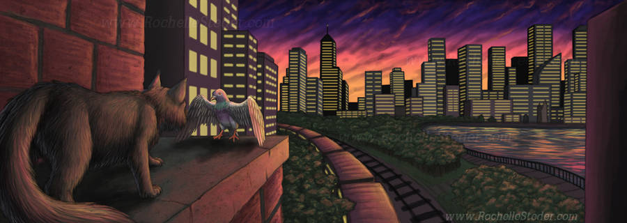 showdown in the city by digital-blood