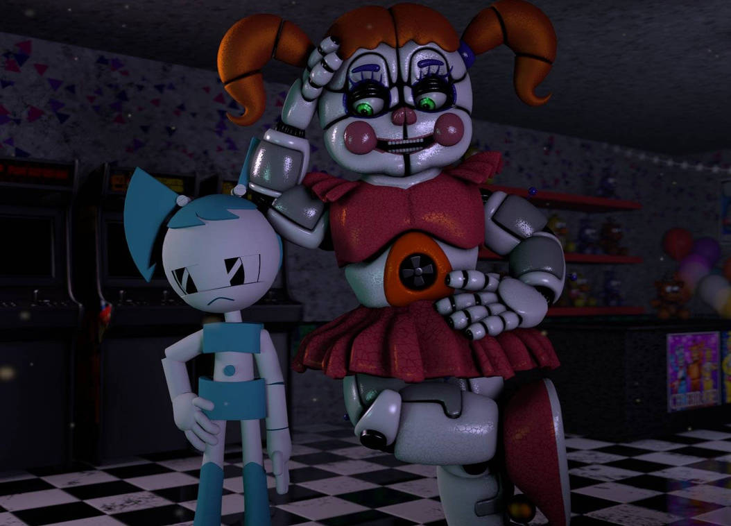 Circus baby and Jenny wakeman by circusbootyafton on DeviantArt
