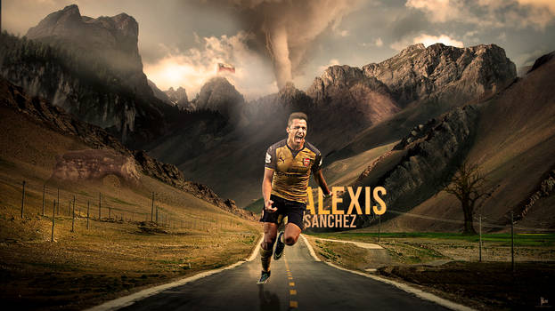 Alexis Sanchez Wallpaper 2015-16 | By HGFX