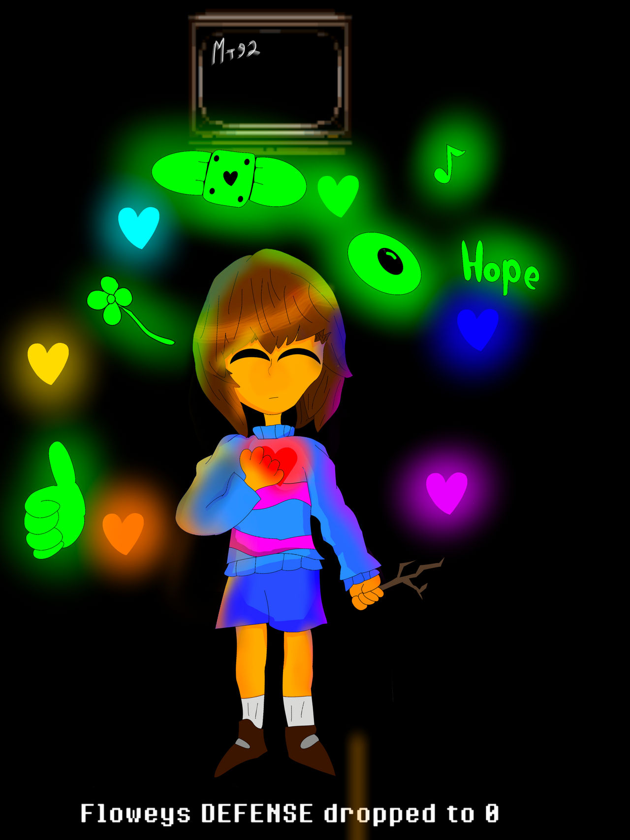 Fallbacktale Frisk Undertale Frisk and the Souls by MilesTailsFox1992 on DeviantArt