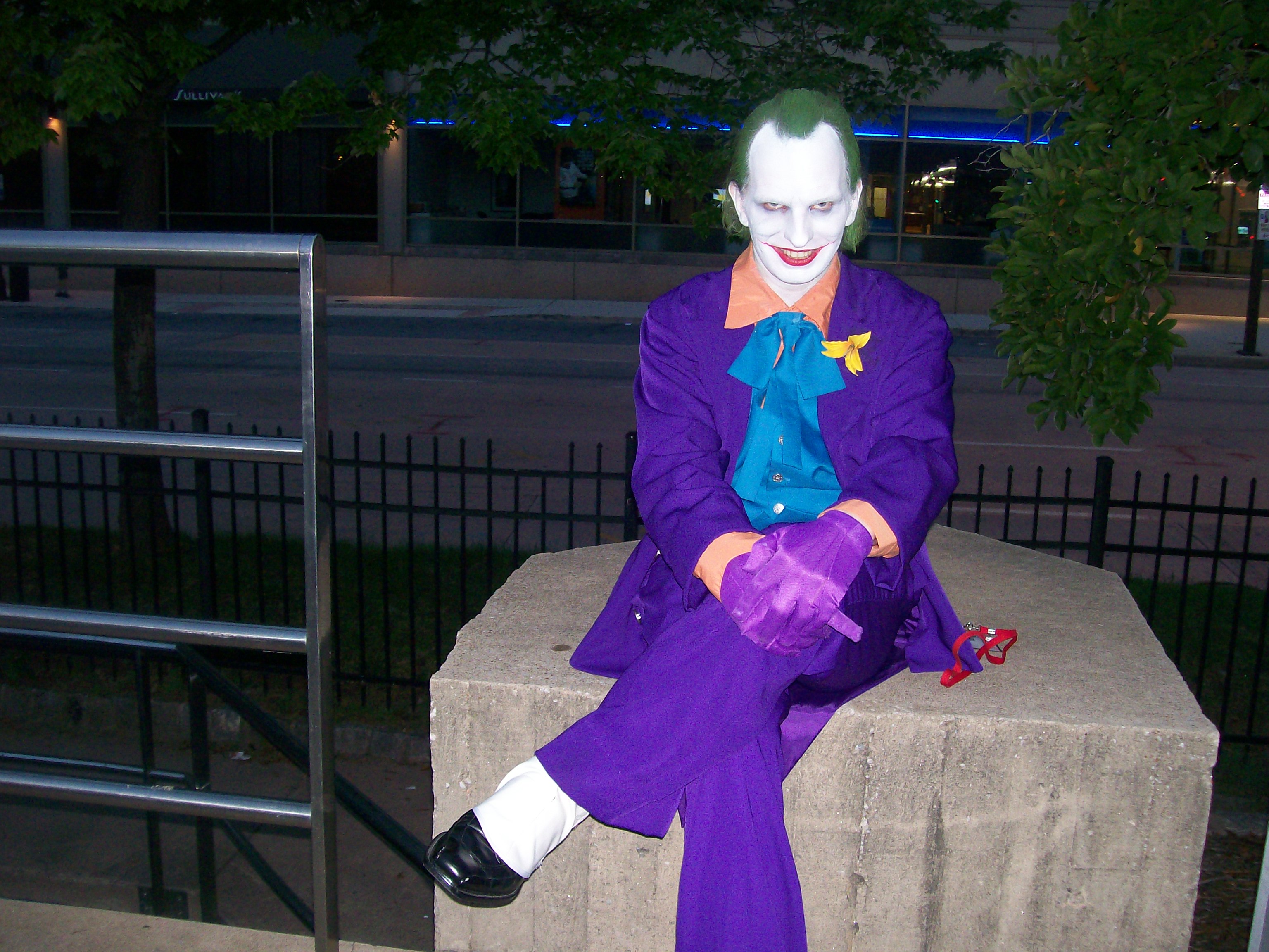 Joker at the fountains!!