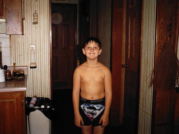 Trey in his Superman Underoos by lilyevanspotterfan on DeviantArt