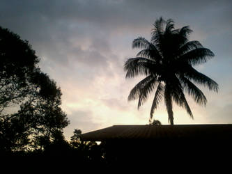 The Sunset... (In Kampung Sungai Legum) by Qiaros