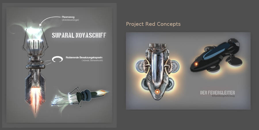 Project Red Concepts by valoofx