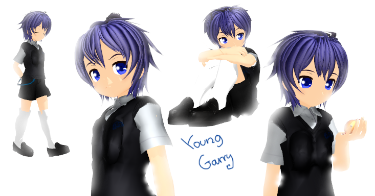 MMD Ib - Young Garry