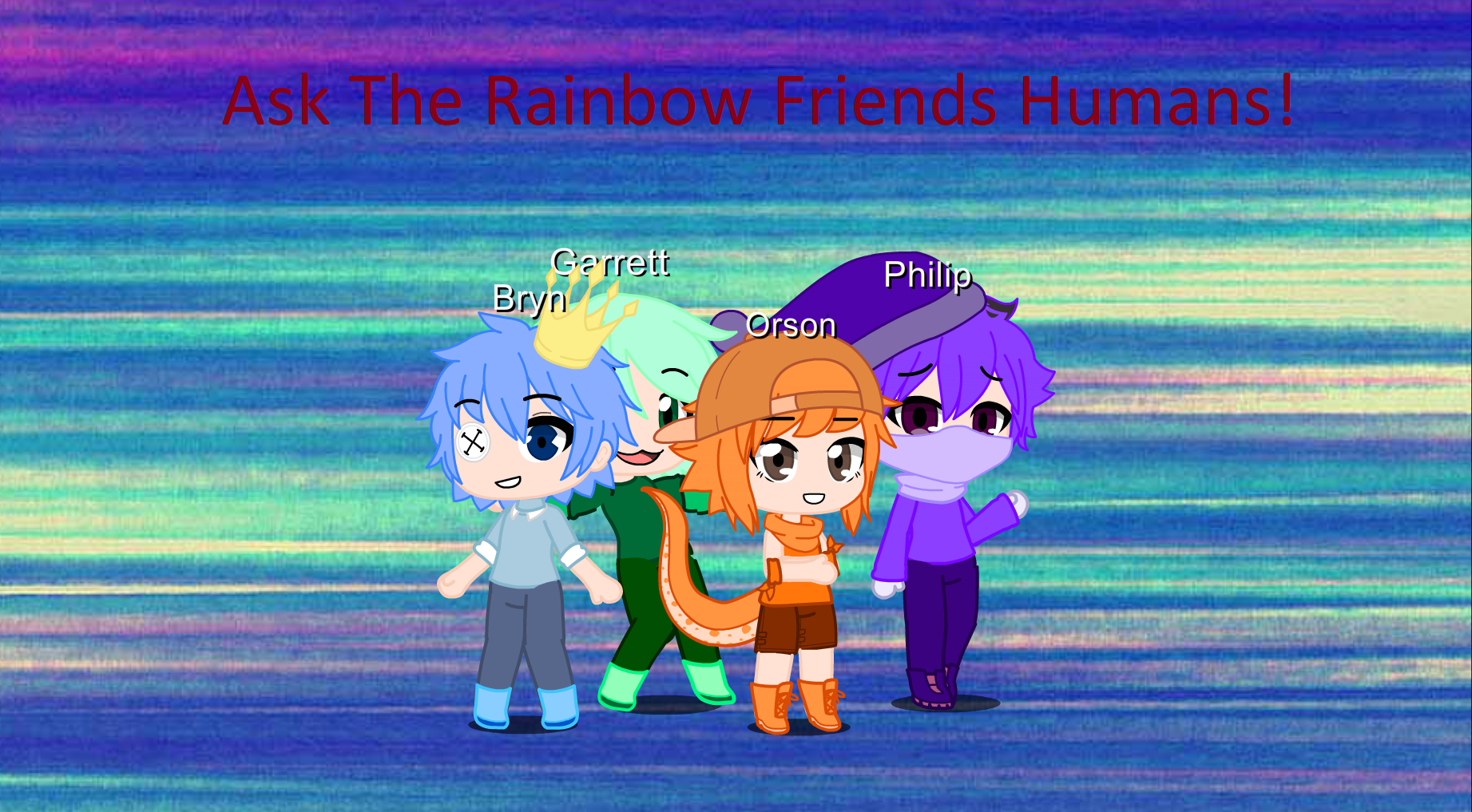 ask my rainbow friends questions : r/GachaClub