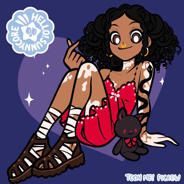 Mari's Lucky Black Cat (Picrew) by UnicornButterfly900 on DeviantArt