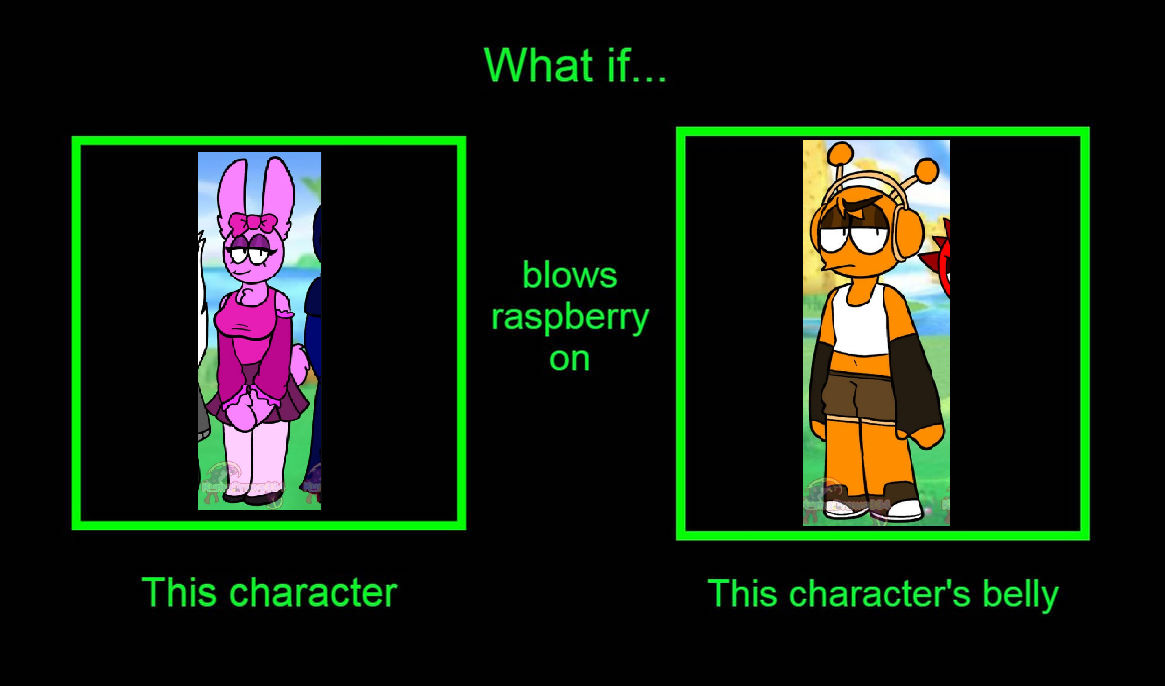 What If Pinki Blows A Raspberry On Oren's Belly? by UnicornDraws900 on ...