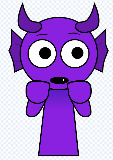Durple The Rabbit Retake Durple Is Shocked by UnicornDraws900 on DeviantArt