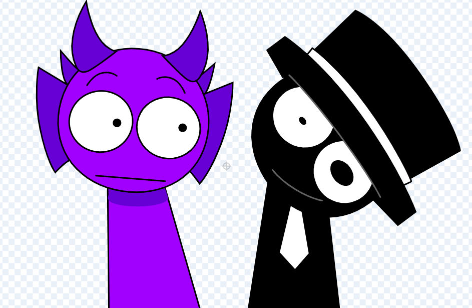 Pyramixed Durple Sees Pyramixed Black Act Strange by UnicornDraws900 on ...