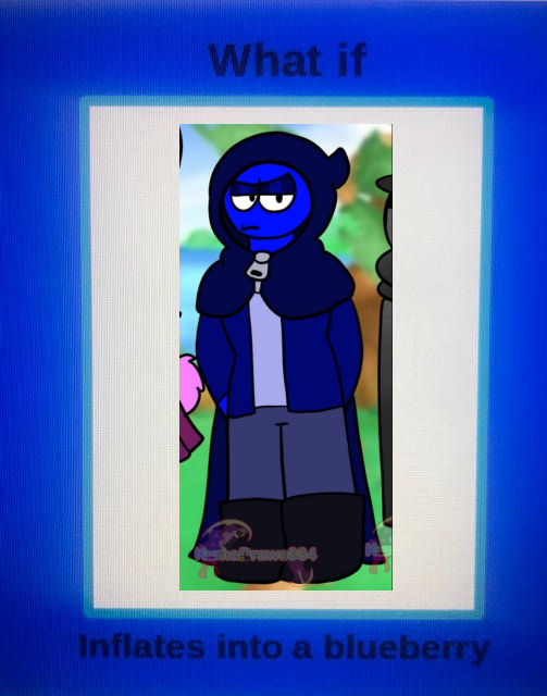 What If Jevin Inflates Into A Blueberry? by UnicornDraws900 on DeviantArt