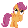 Scootaloo Thinking