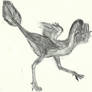 Prehistoric animals: Caudipteryx