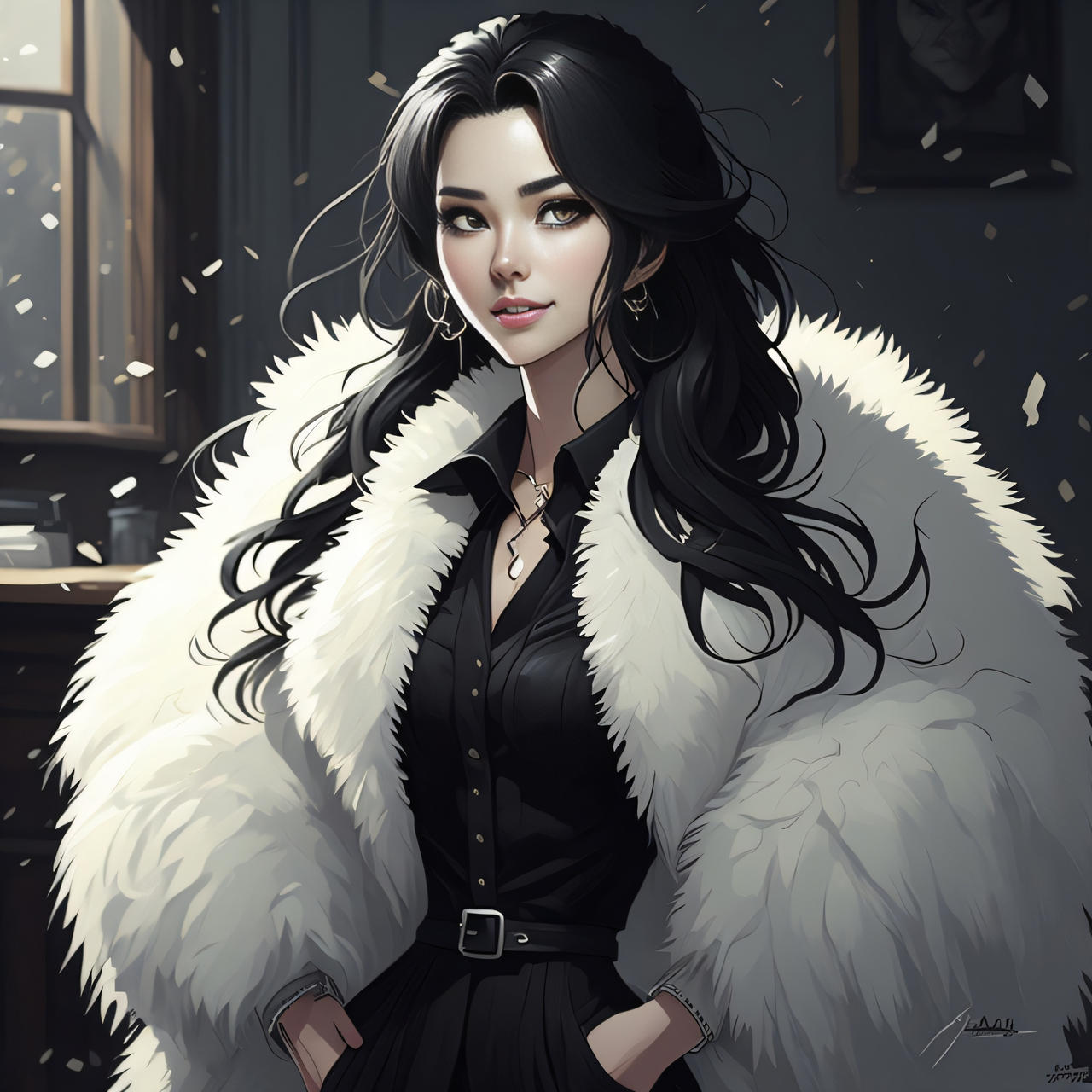 Female Boss in fur #3 by FurLovingGuy on DeviantArt