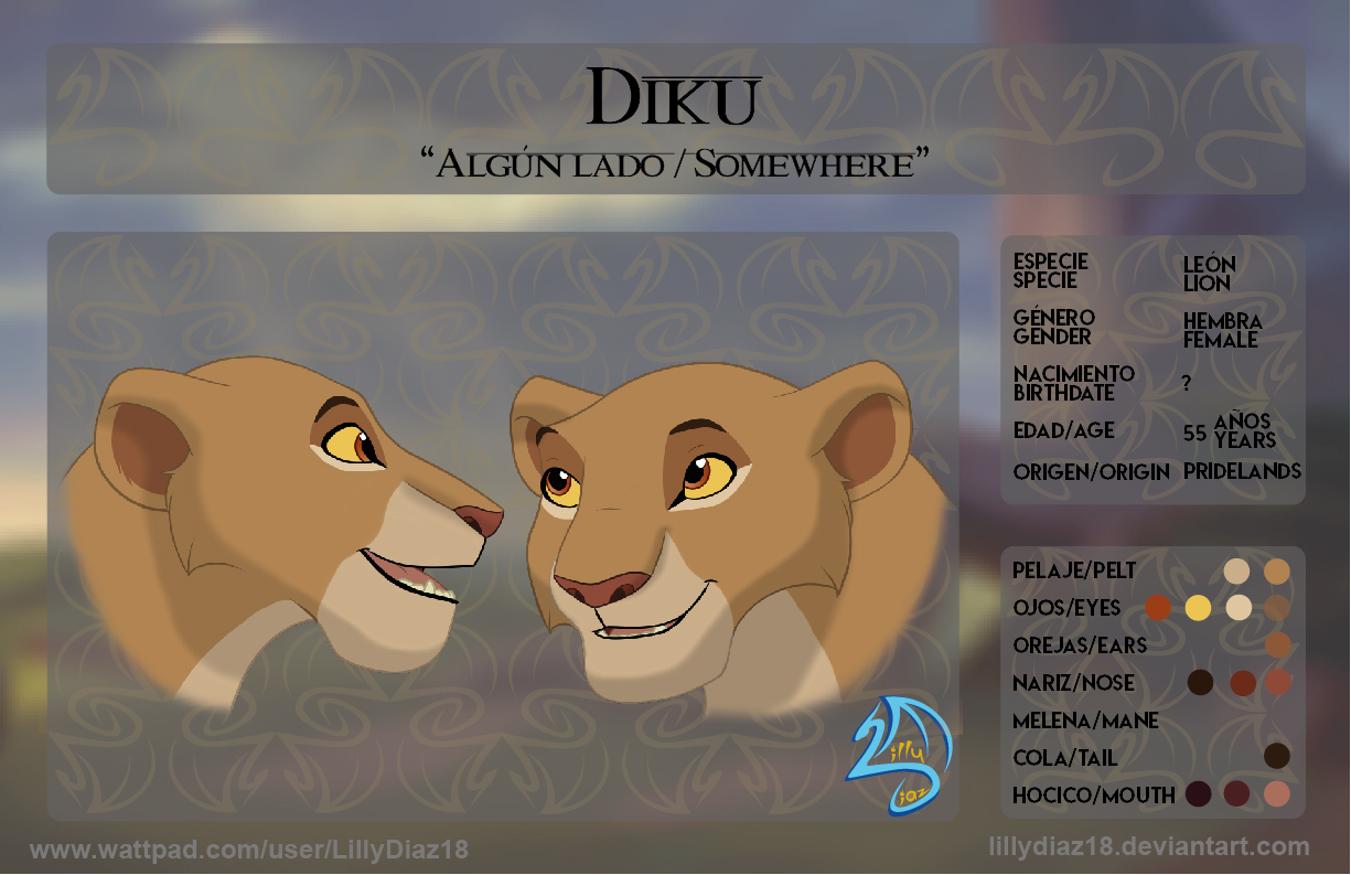 Diku - Headshots Reference Sheet by LillyDiaz18 on DeviantArt