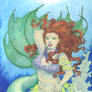 Underwater Bellydancer