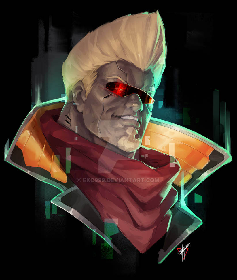 Cyberpunk Edge runners: Maine by eko999 on DeviantArt