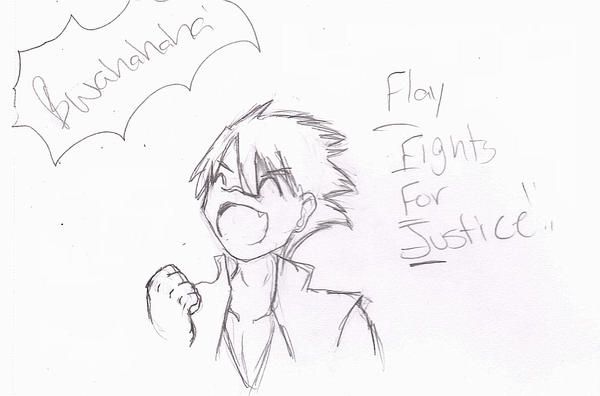 FLAY FIGHTS FOR JUSTICE