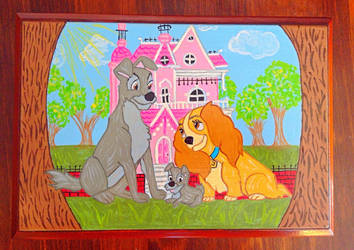 Lady and the tramp Jewelry box