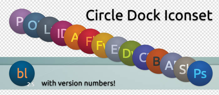 Circle Dock Iconset