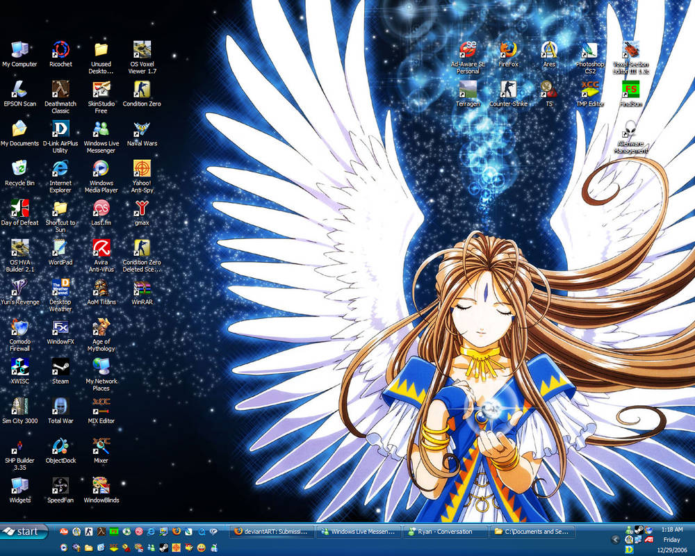 Angelic Background by daTSchikinhed on DeviantArt