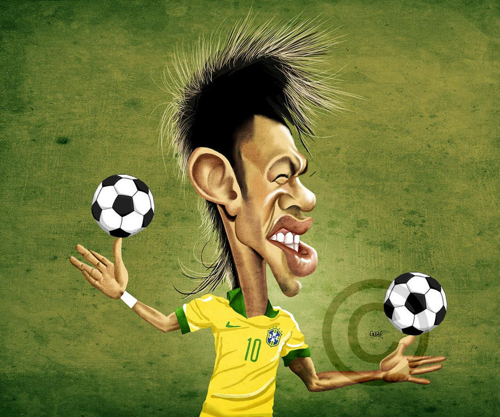 Neymar JR by Fabricadecaricaturas on DeviantArt