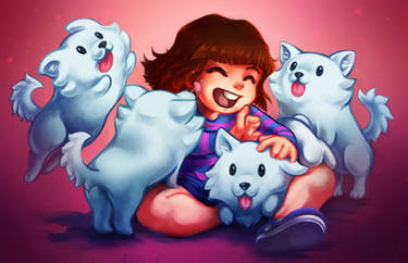 Frisk and Annoying Dogs