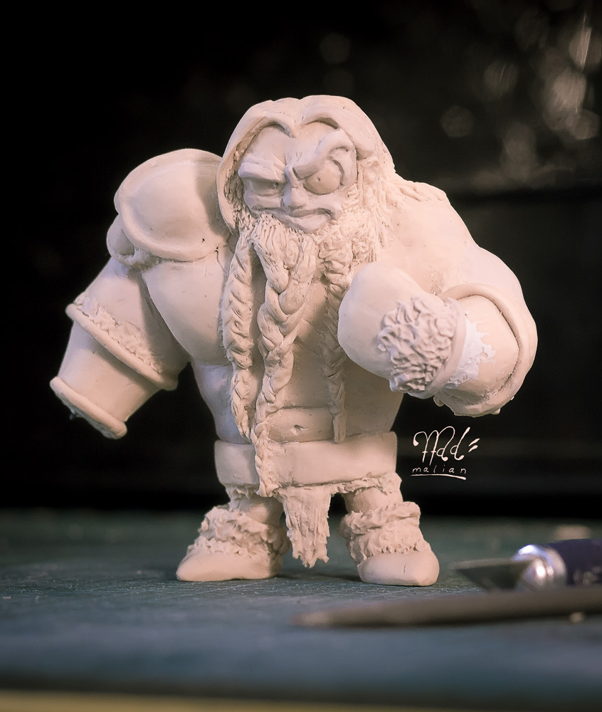 BEARDS Sculpt 'Lasse' WIP