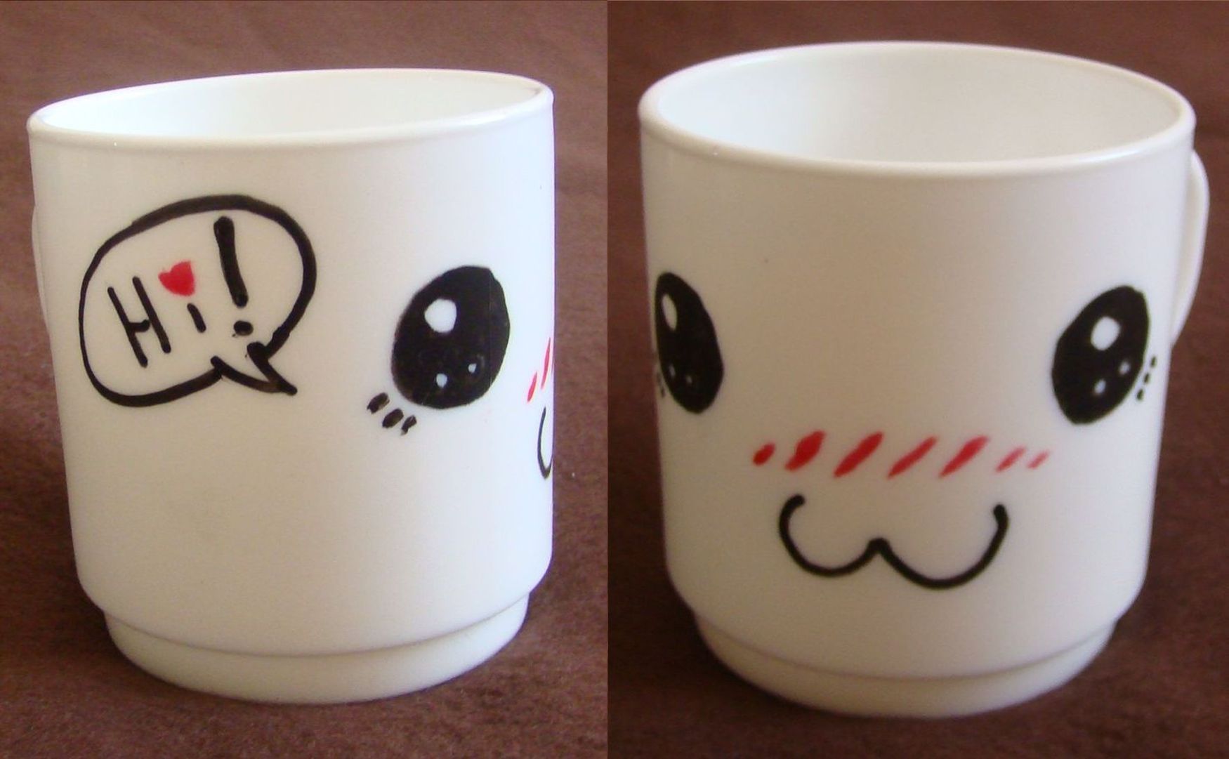 'chibi hi' mug