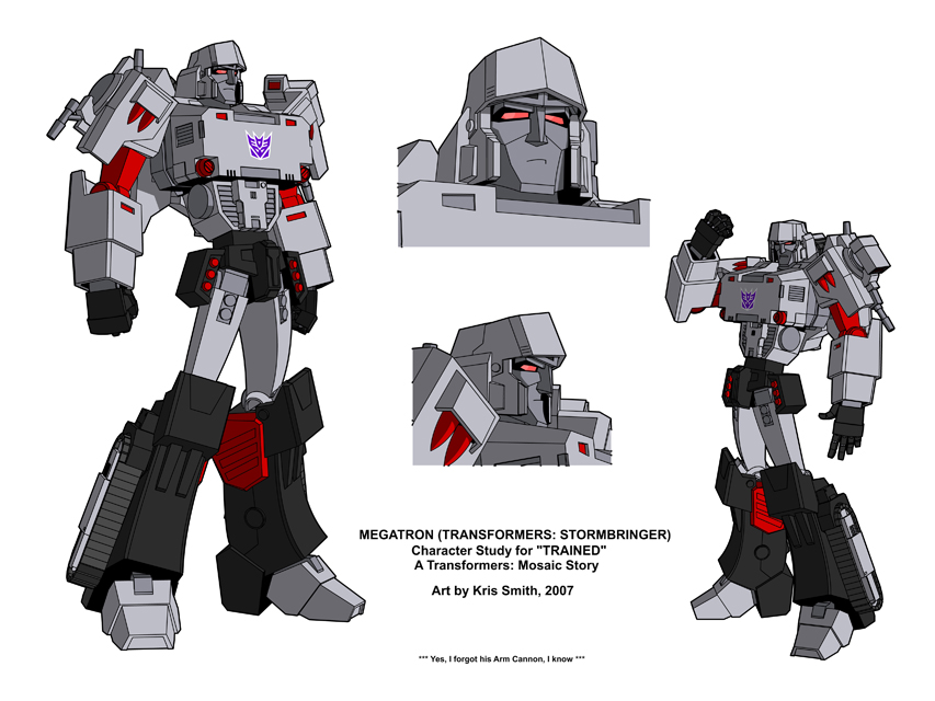 Stormbringer Megatron - Colour