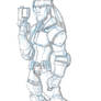 DAILY SKETCH MGS1 Solid Snake