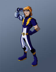 Commission-Lightning Lad by KrisSmithDW