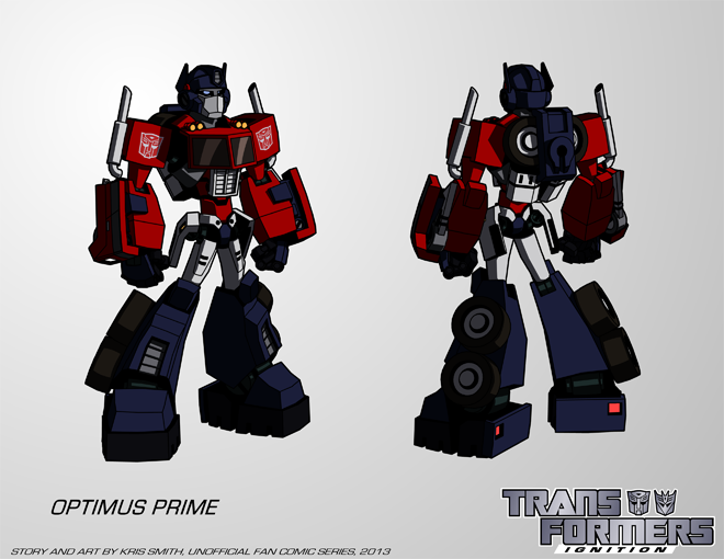 Transformers:IGNITION - Optimus Prime (Robot Mode)