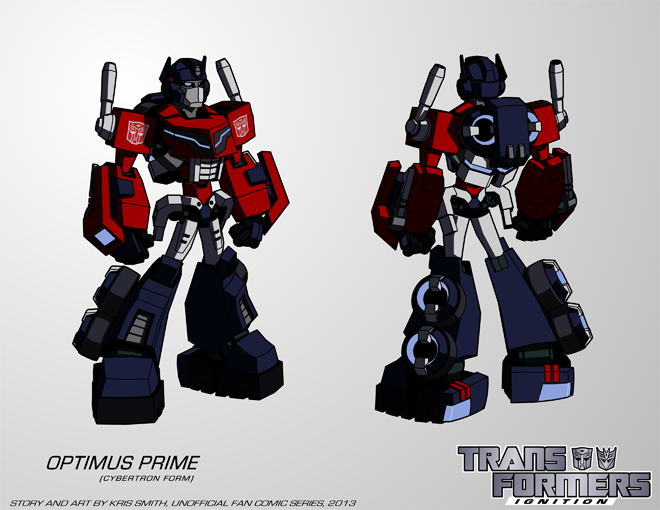 TF:Ignition - Optimus Prime (Cyb. Robot Mode)