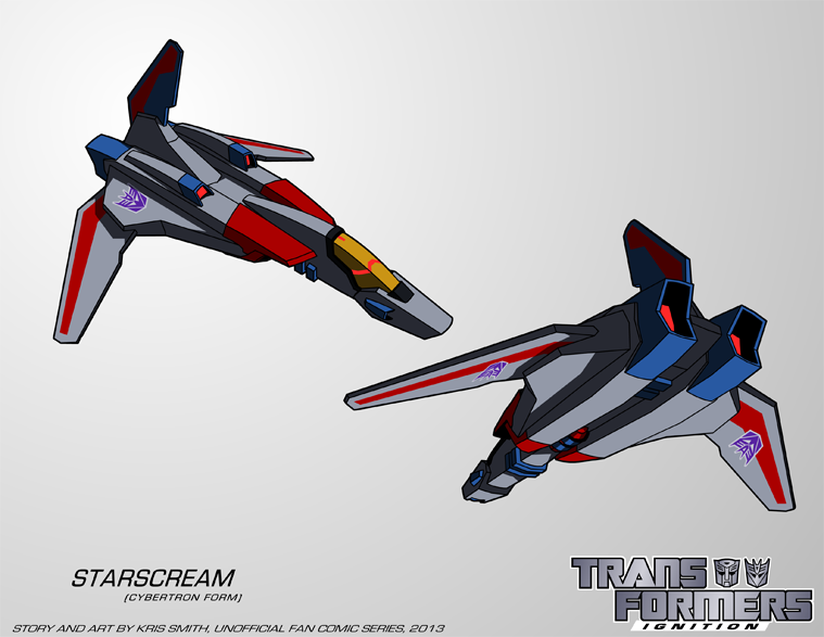 TF:Ignition - Starscream (Cyb. Alt Mode)