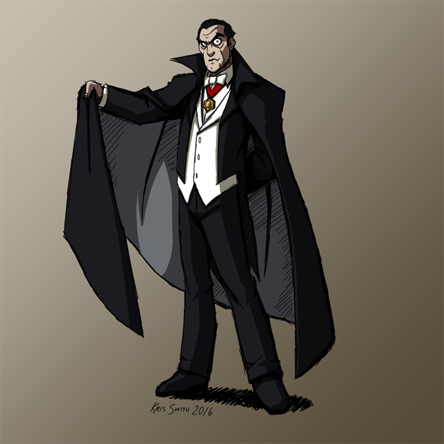 Count Crackula HALLOWEEN 2016 Day 2: Count Dracula by KrisSmithDW on DeviantArt