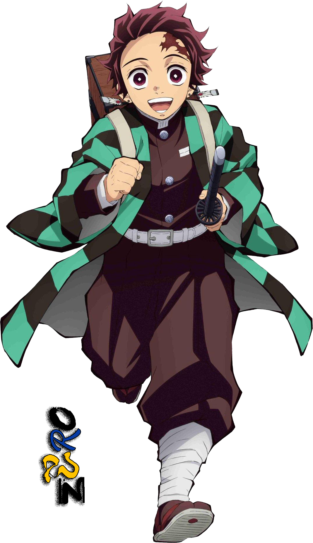 Kamado Tanjirou png by aadunis on DeviantArt